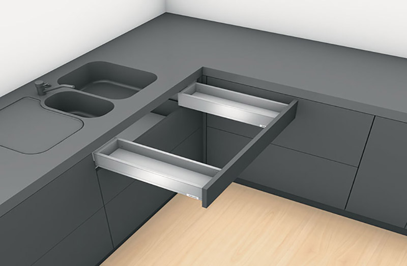 Legrabox Pure Sink Drawers Orion Grey