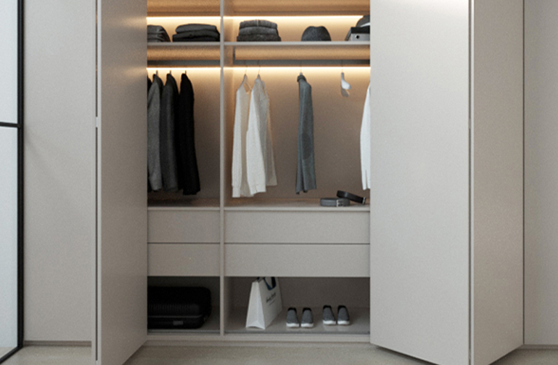 Wardrobe cabinetry hardware solutions